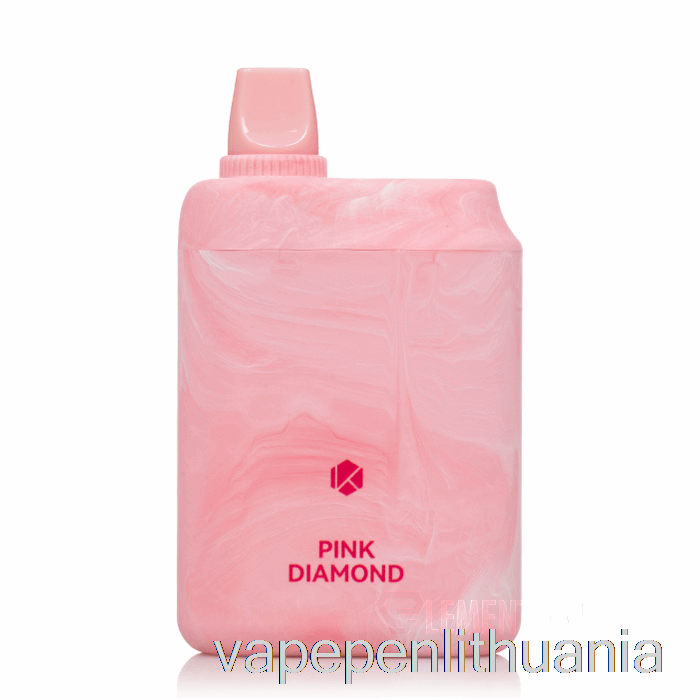 Kadobar X Pk Brands Pk5000 Vienkartinis Rožinis Deimantinis Vape Skystis